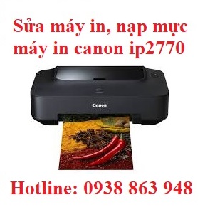 Sửa máy in canon ip2770 in sai màu, mất màu