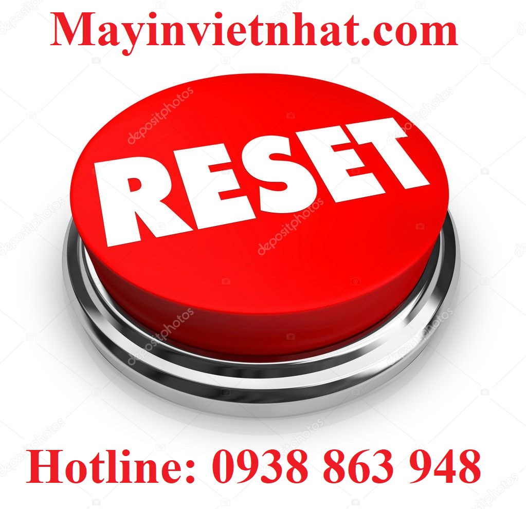 Reset máy in canon ix6860