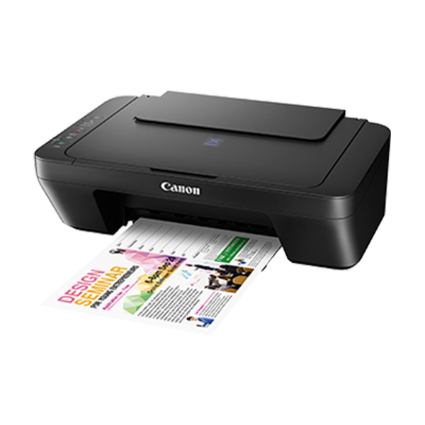 Máy in canon pixma E410 đã lắp bộ tiếp mực ngoài